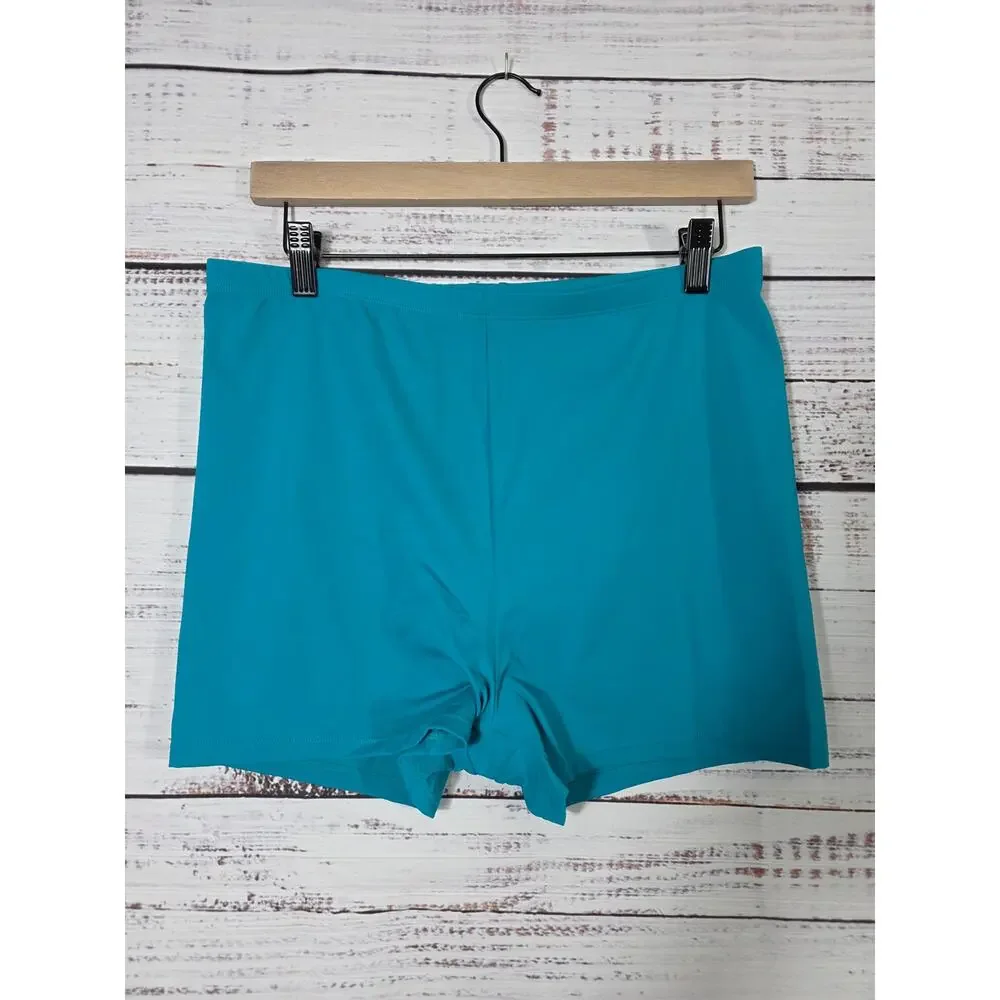 Kim Gravel X Swimsuit tankini w swim shorts womens size 14 NEW